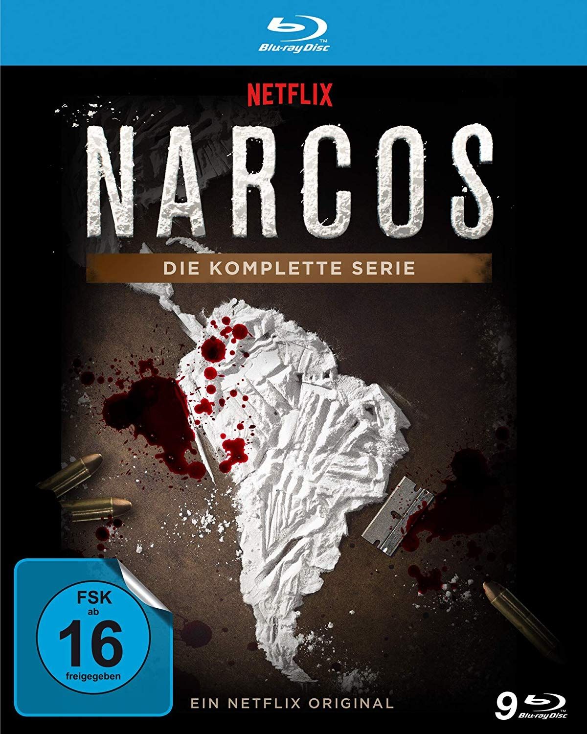 Narcos - Die komplette Serie (9 Discs) (BLURAY)