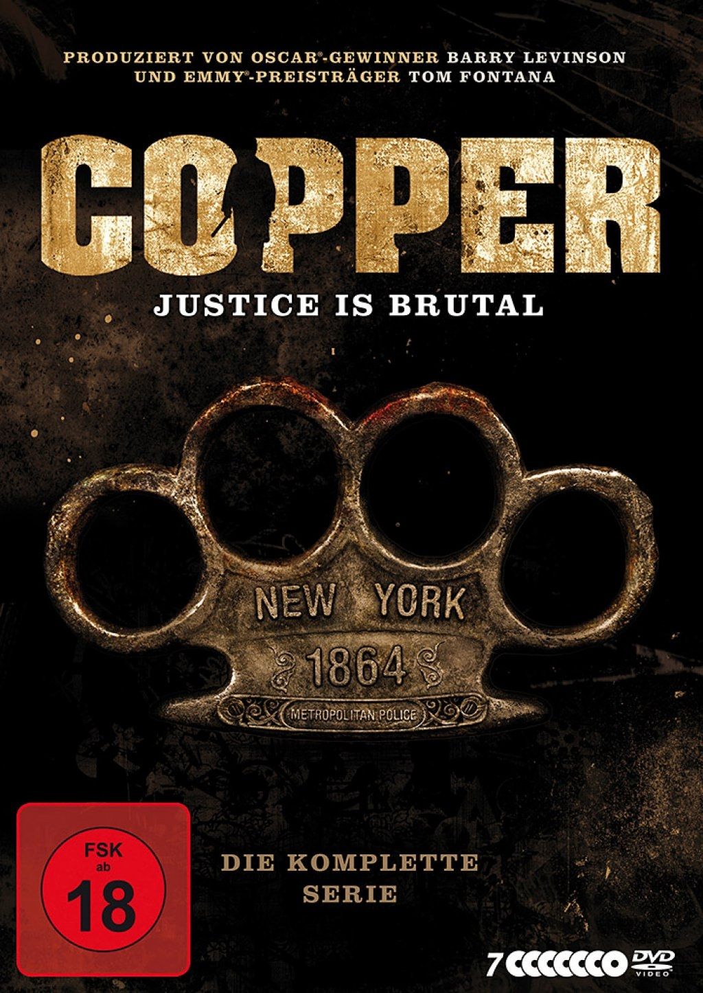 Copper: Justice Is Brutal - Die komplette Serie (7 Discs)