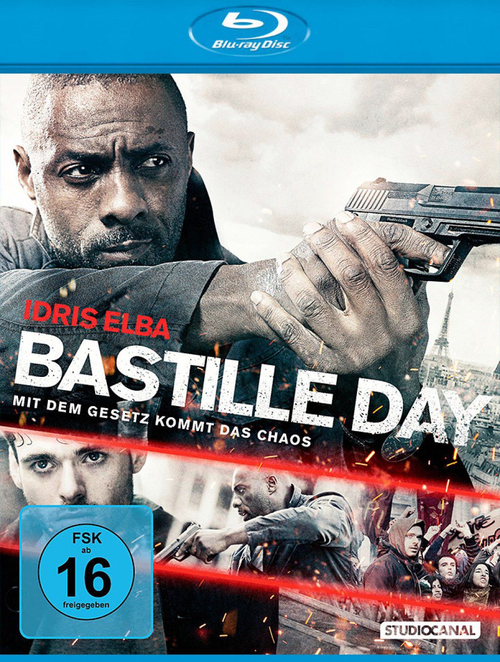 Bastille Day - Mit dem Gesetz kommt das Chaos (BLURAY)