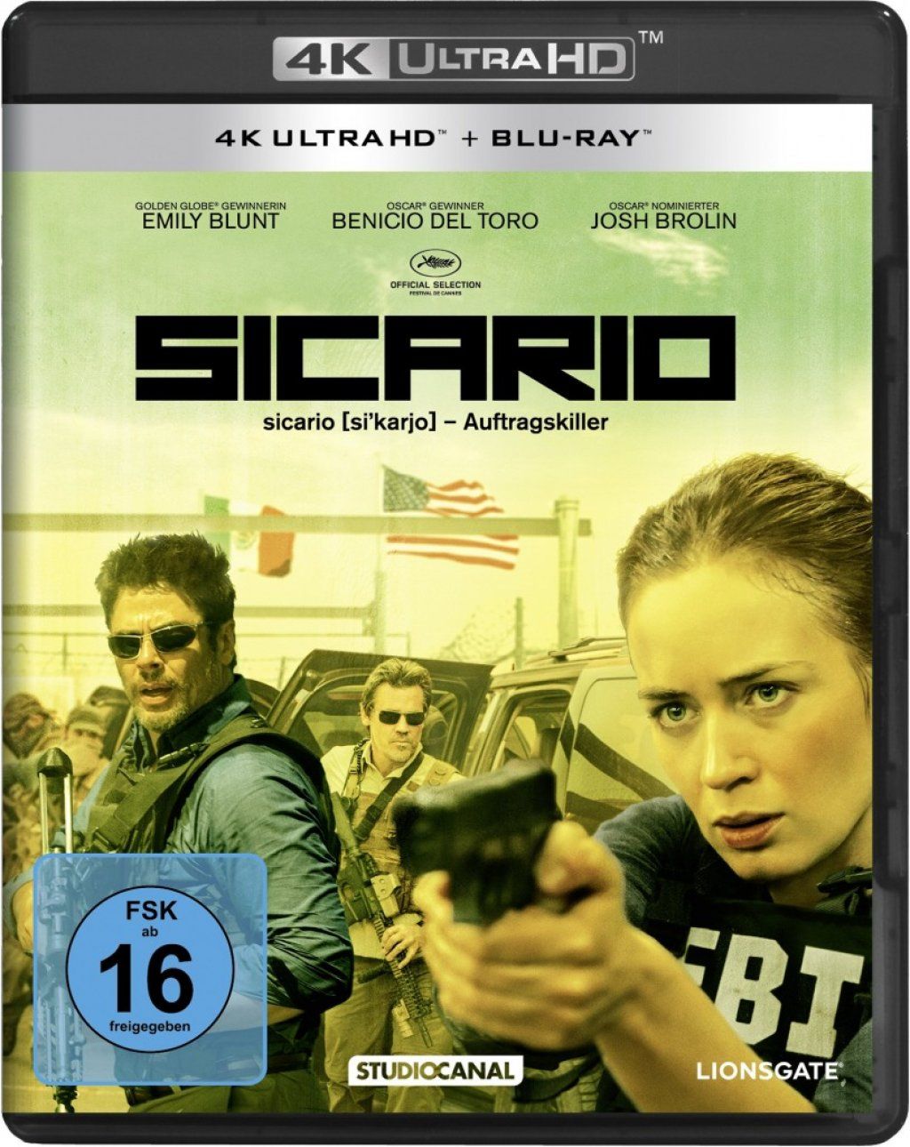 Sicario (2 Discs) (UHD BLURAY + BLURAY)