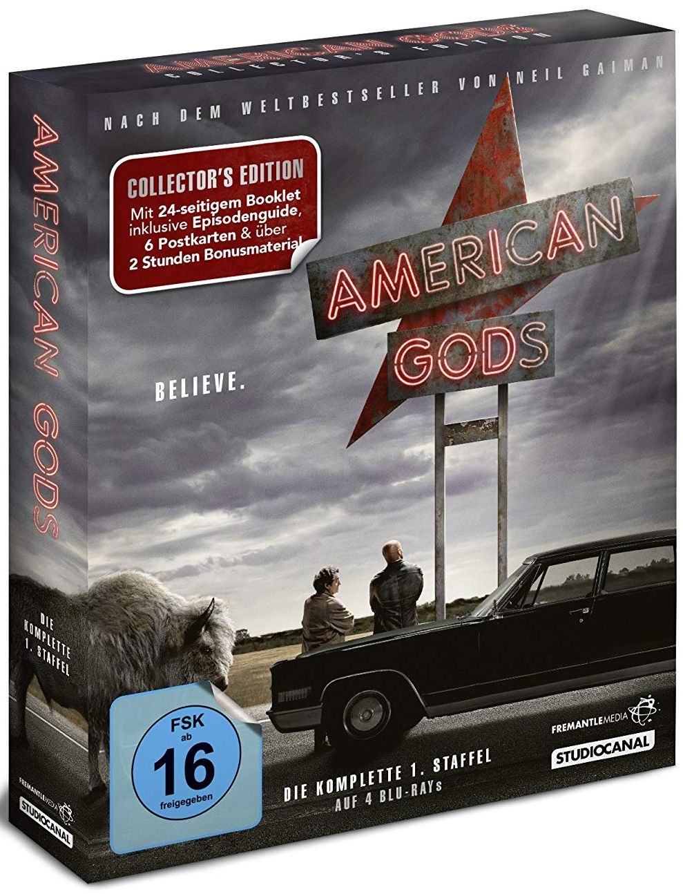 American Gods - Staffel 1 (4 Discs) (BLURAY)