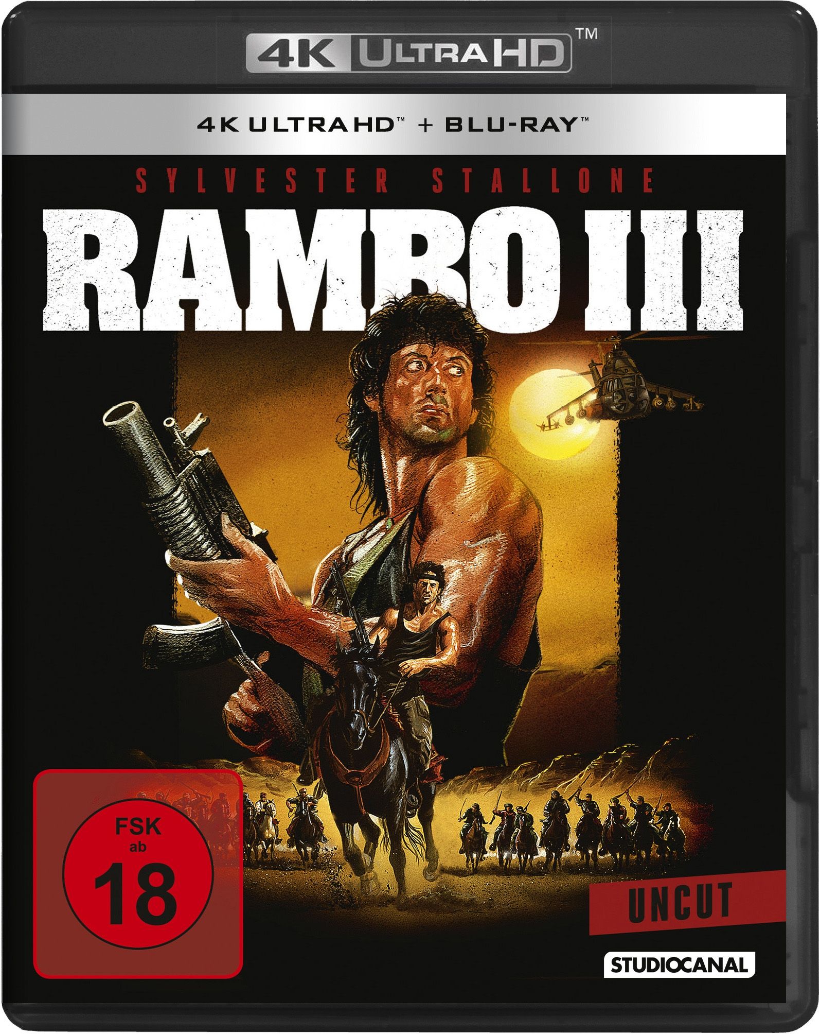 Rambo III (Uncut) (2 Discs) (UHD BLURAY + BLURAY)