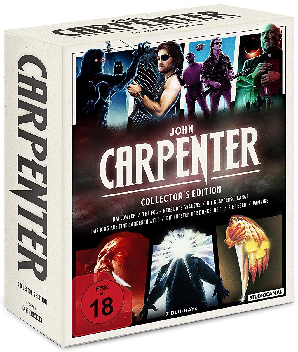 John Carpenter Collector's Edition (7 Discs) (BLURAY)