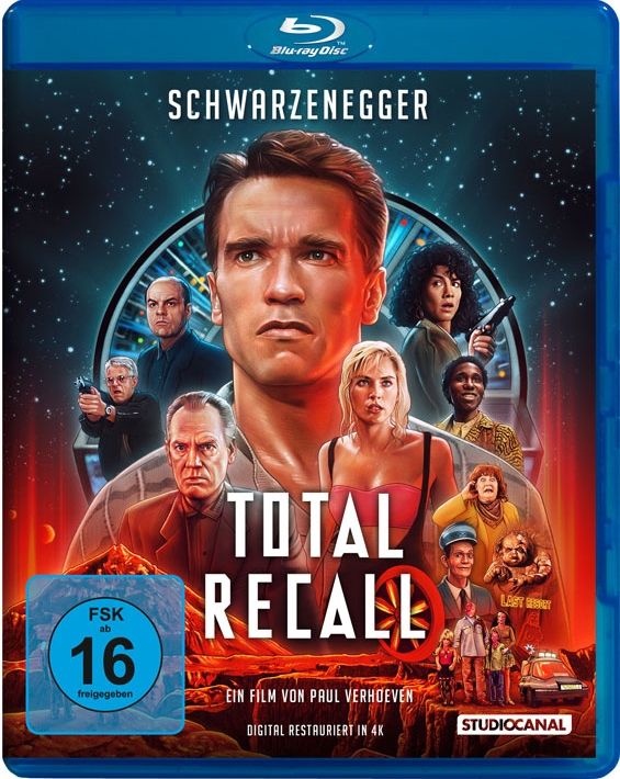 Total Recall - Die totale Erinnerung (4K Remastered) (BLURAY)