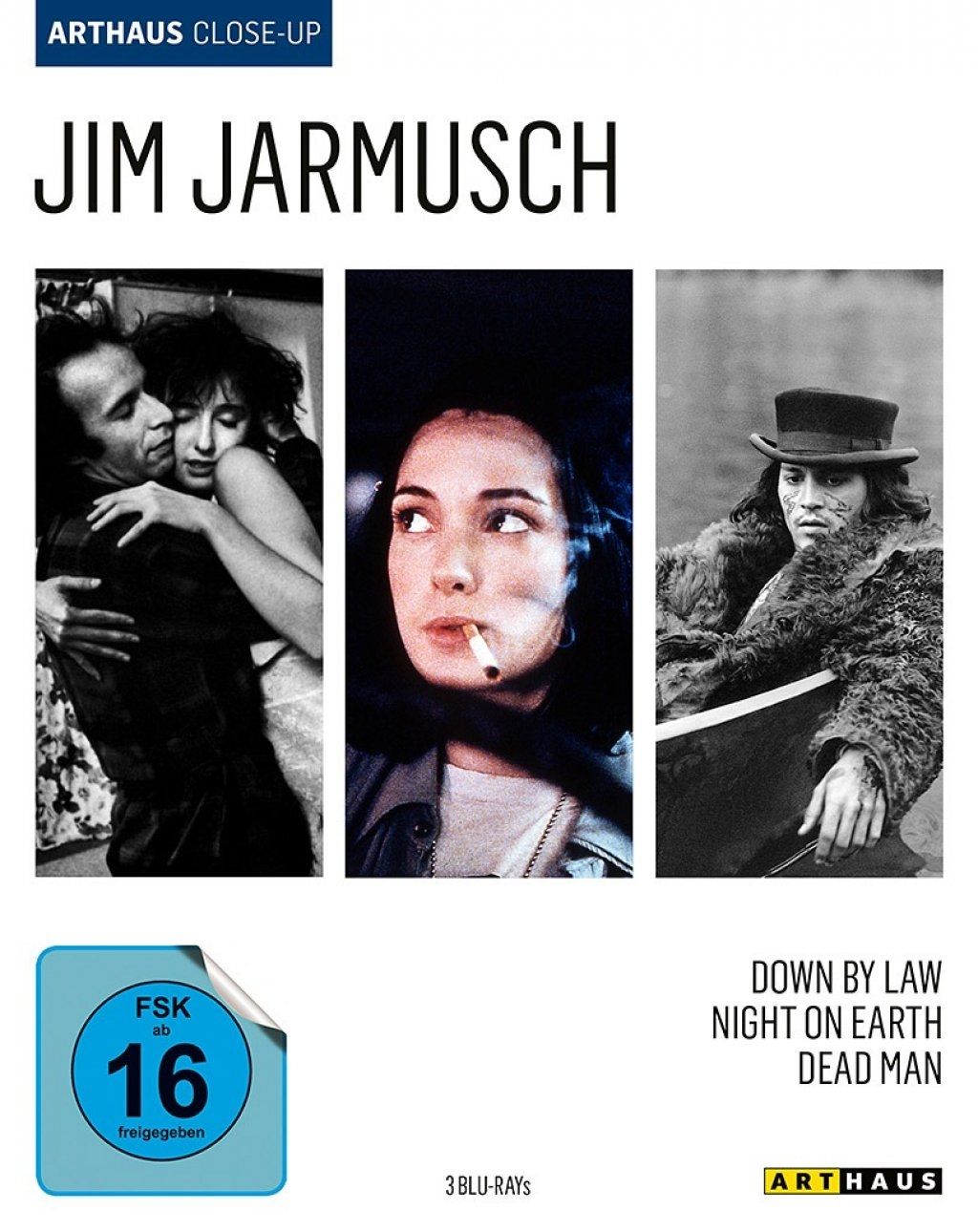 Down by Law / Night on Earth / Dead Man (Jim Jarmusch - Arthaus Close-Up) (3 Discs) (BLURAY)