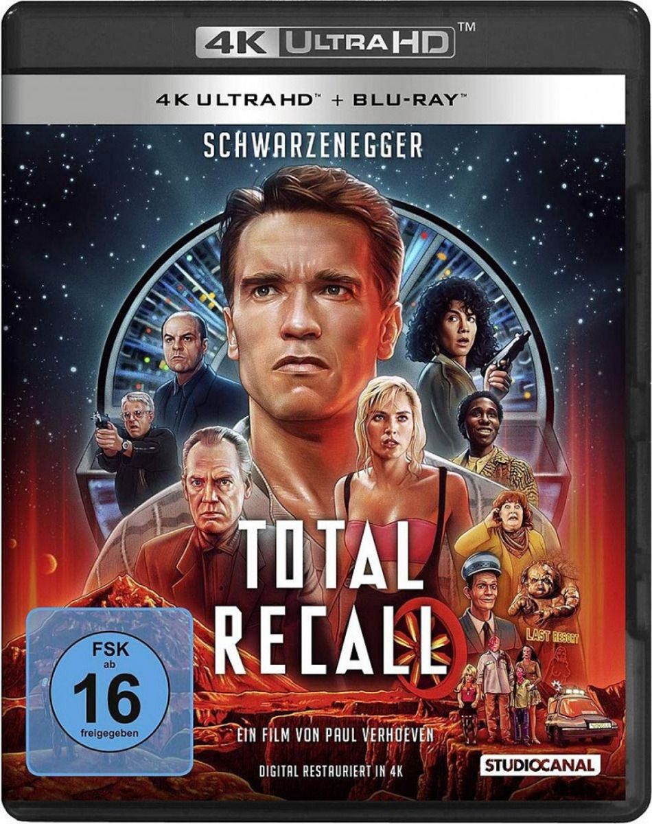 Total Recall - Die totale Erinnerung (2 Discs) (UHD BLURAY + BLURAY)