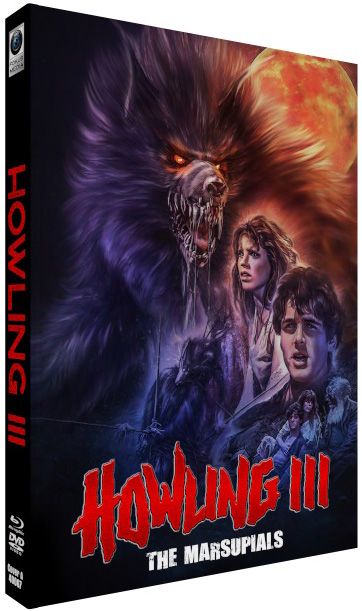 Howling III - The Marsupials - Cover A - Mediabook (Blu-Ray+DVD) - Limited 333 Edition