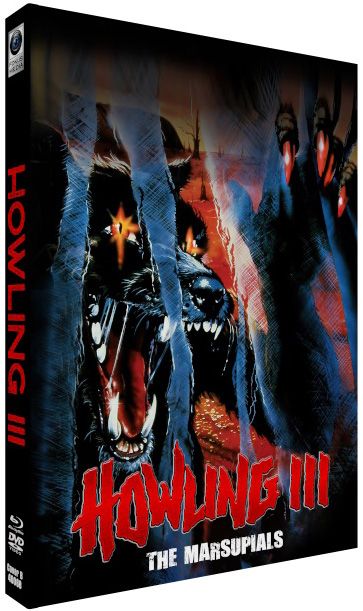 Howling III - The Marsupials - Cover B - Mediabook (Blu-Ray+DVD) - Limited 222 Edition