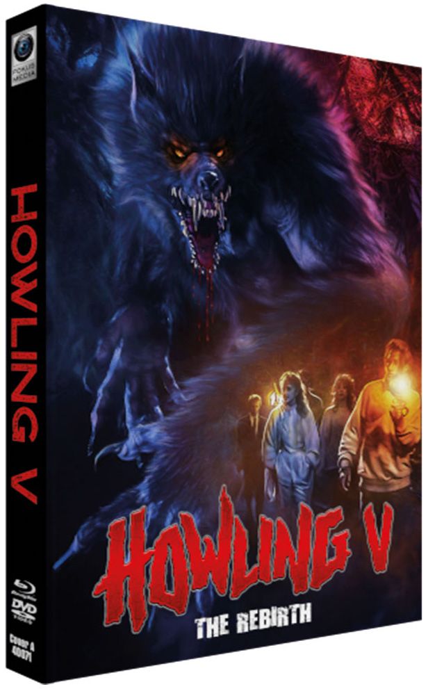 Howling 5 - The Rebirth - Cover A - Mediabook (Blu-Ray+DVD) - Limited 222 Edition