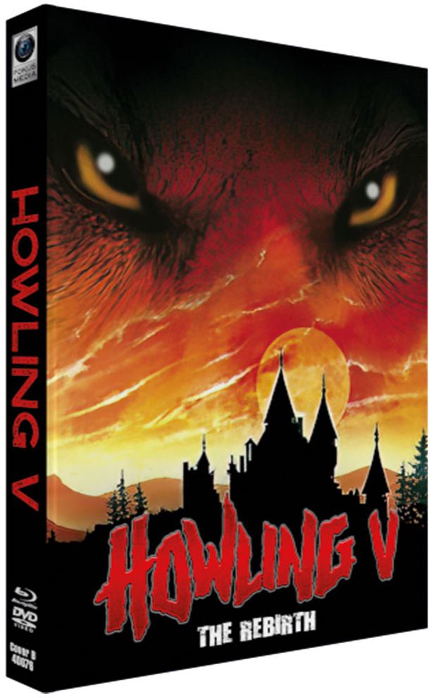 Howling 5 - The Rebirth - Cover B - Mediabook (Blu-Ray+DVD) - Limited 222 Edition