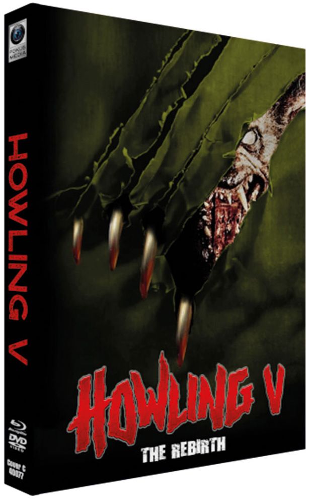 Howling 5 - The Rebirth - Cover C - Mediabook (Blu-Ray+DVD) - Limited 111 Edition
