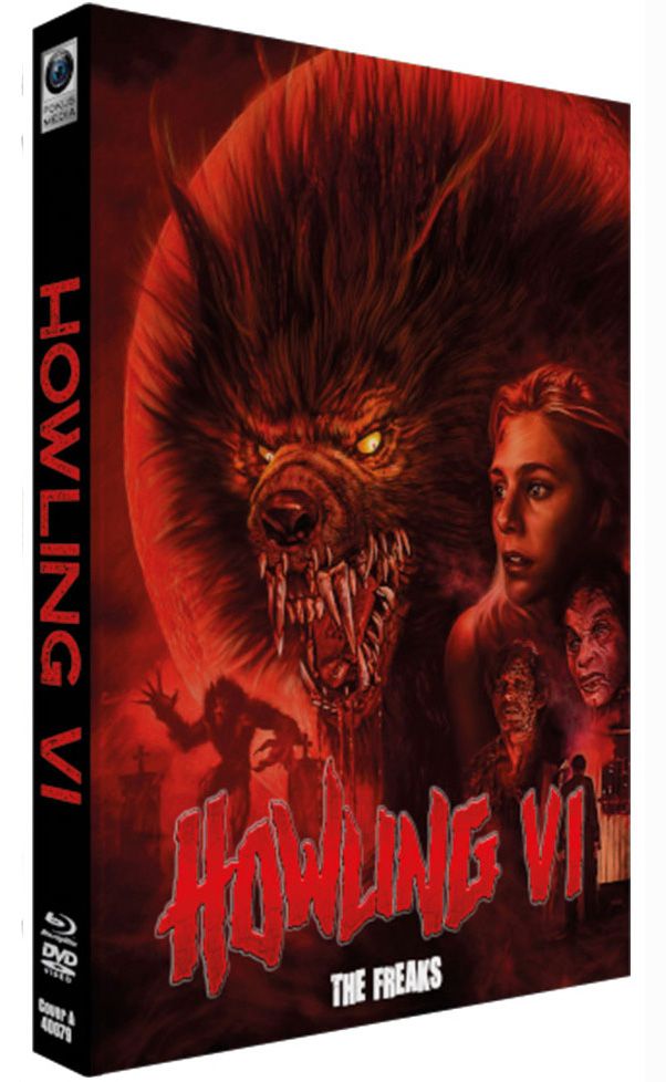 Howling 6 - The Freaks - Cover A - Mediabook (Blu-Ray+DVD) - Limited 222 Edition