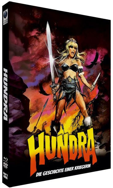 Hundra - Die Geschichte einer Kriegerin - Cover A - Mediabook (Blu-Ray+DVD) - Limited 222 Edition
