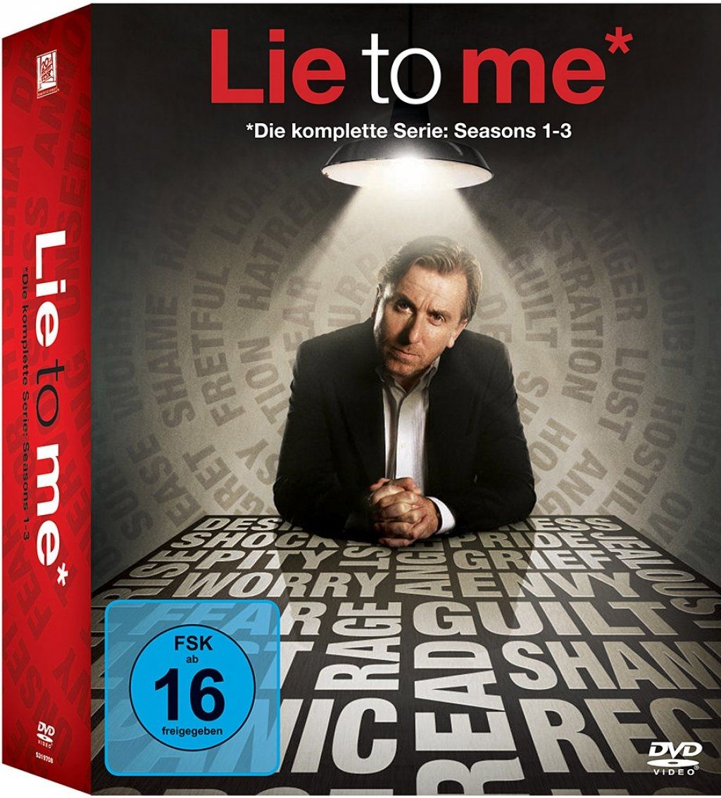 Lie to Me - Die komplette Serie (14 Discs)
