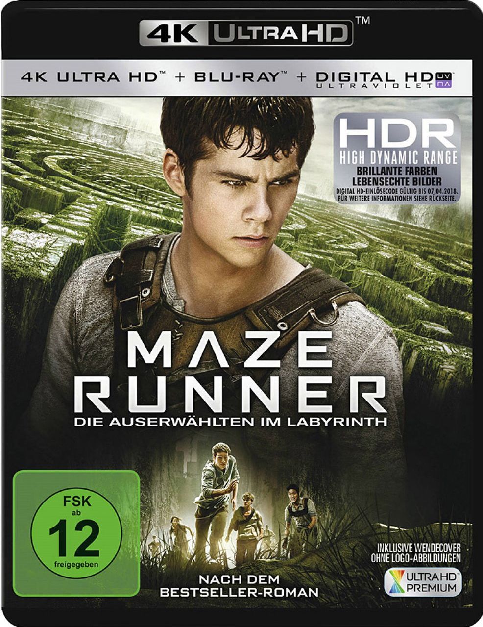 Maze Runner – Die Auserwählten im Labyrinth (2 Discs) (UHD BLURAY + BLURAY)