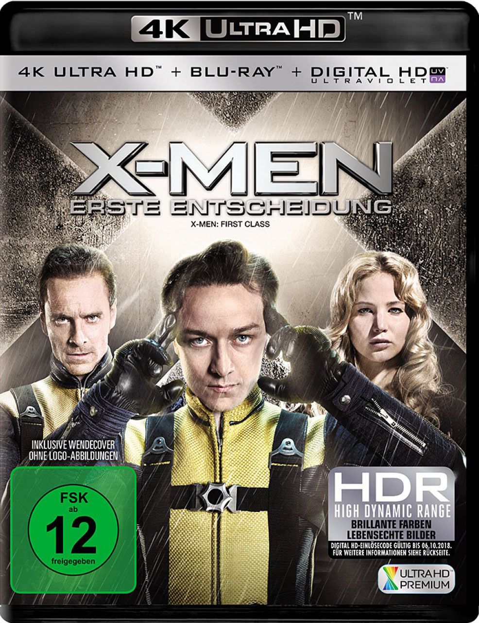 X-Men: Erste Entscheidung (2 Discs) (UHD BLURAY + BLURAY)