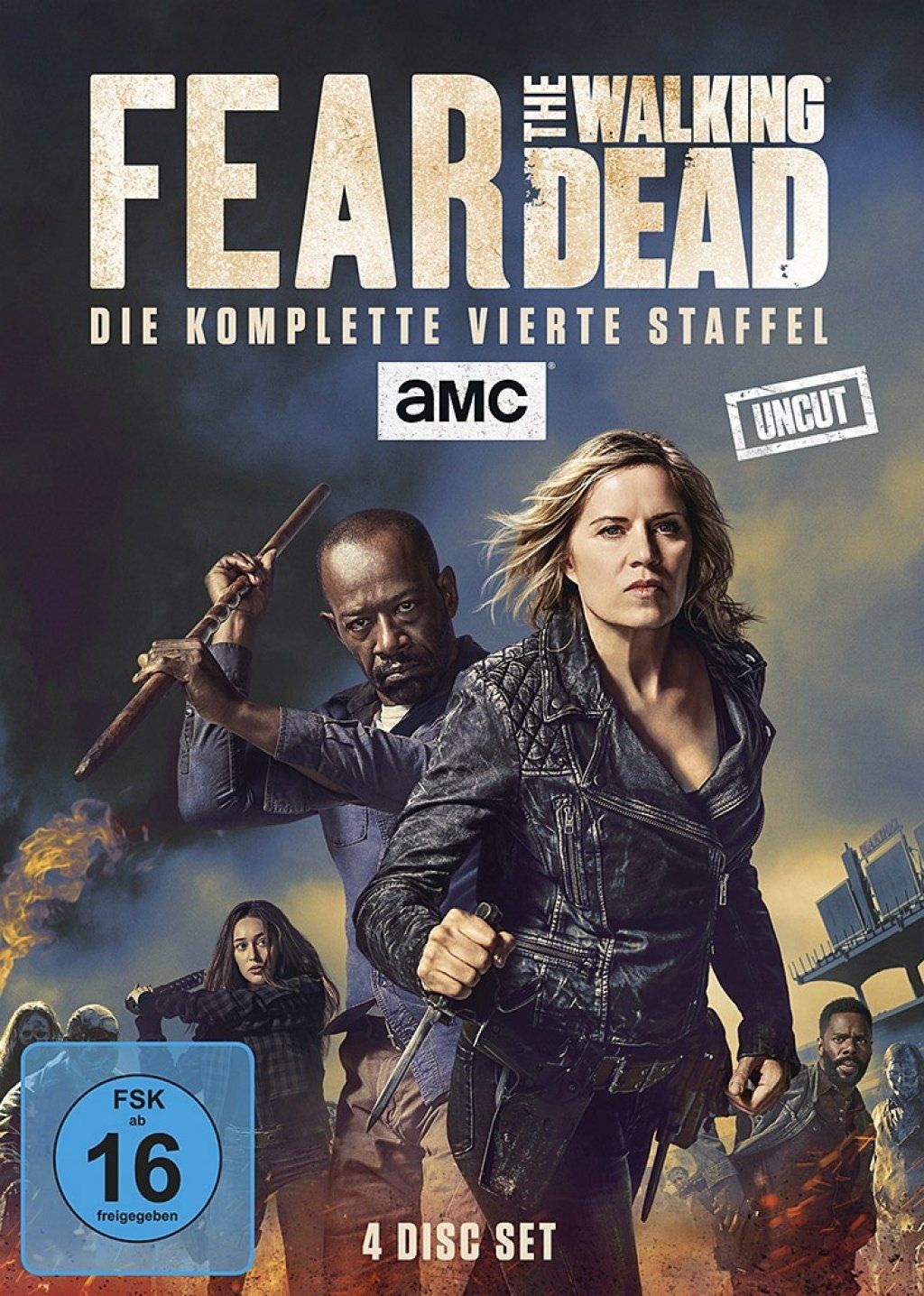 Fear the Walking Dead - Season 4 (Uncut) (Neuauflage) (4 Discs)