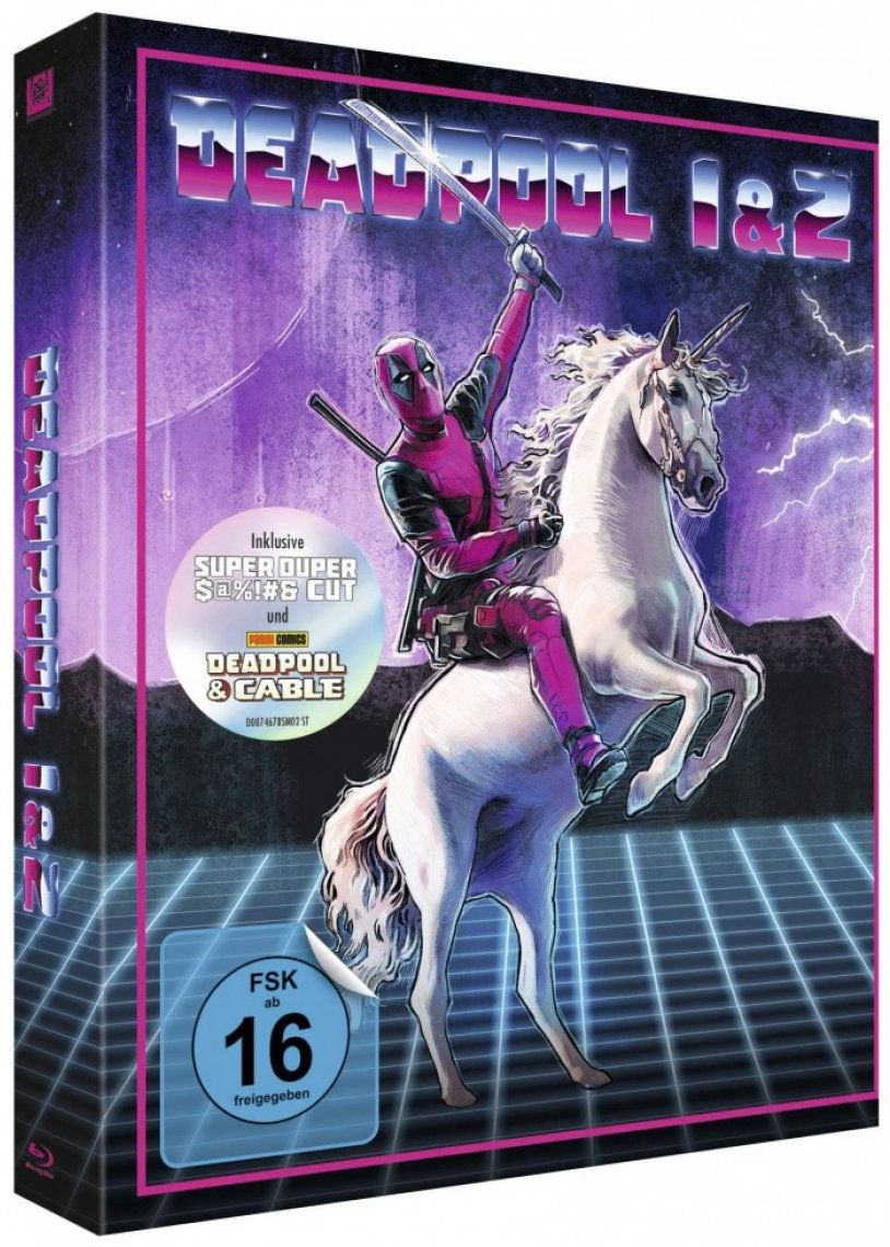 Deadpool 1+2 (Limited Ultimate Unicorn Edition) (3 Discs) (BLURAY)