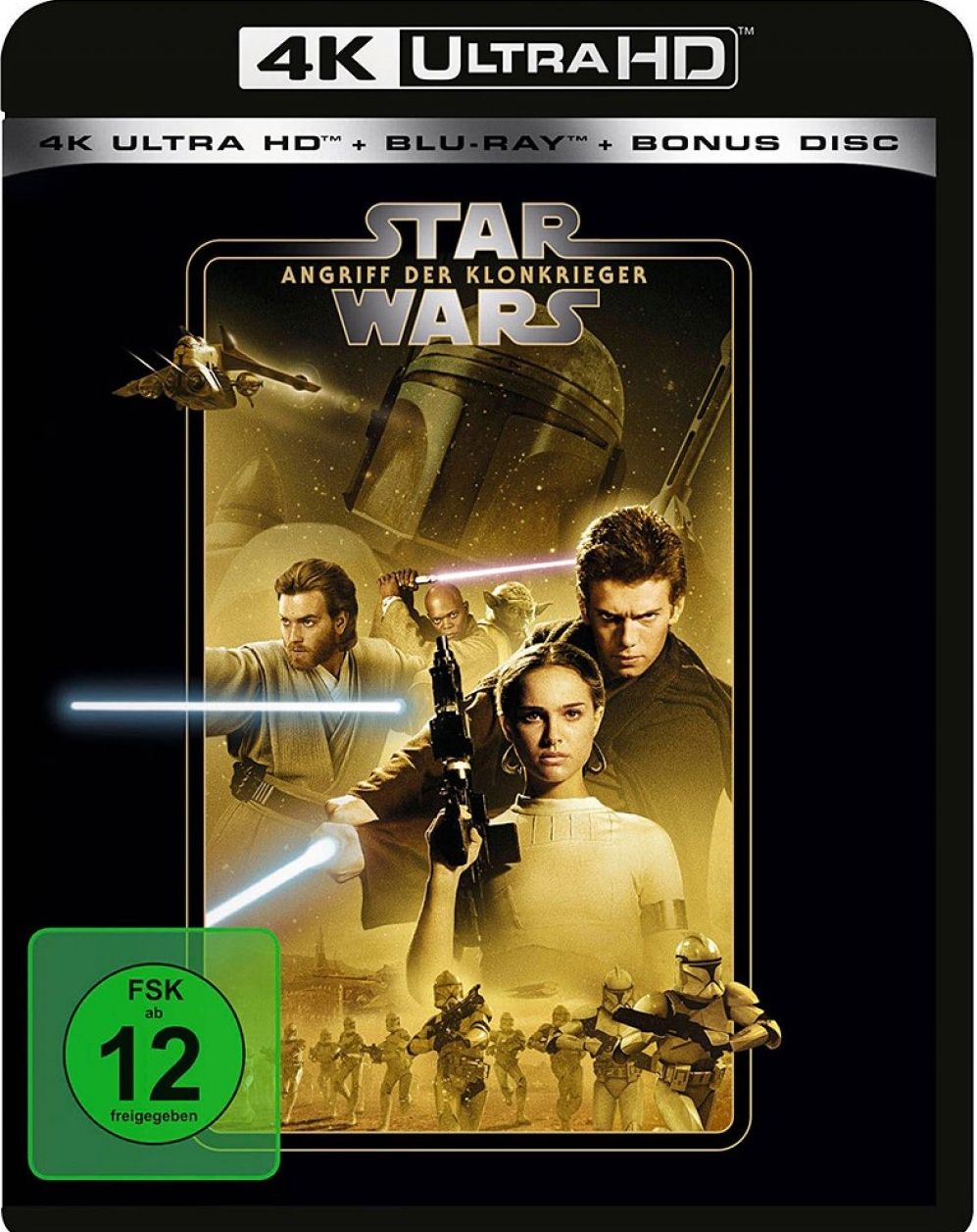 Star Wars: Episode II - Angriff der Klonkrieger (3 Discs) (UHD BLURAY + BLURAY)