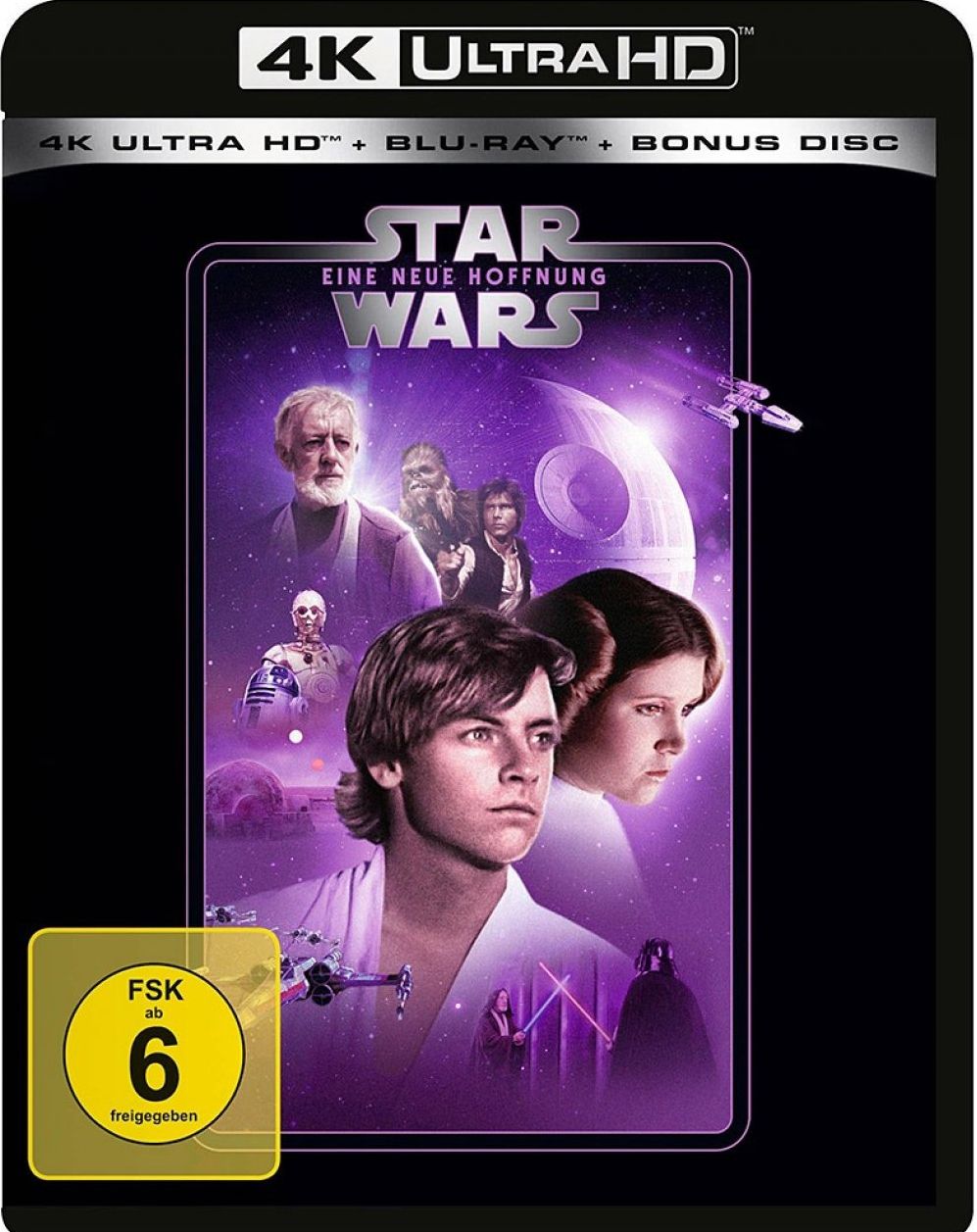 Star Wars: Episode IV - Eine neue Hoffnung (3 Discs) (UHD BLURAY + BLURAY)