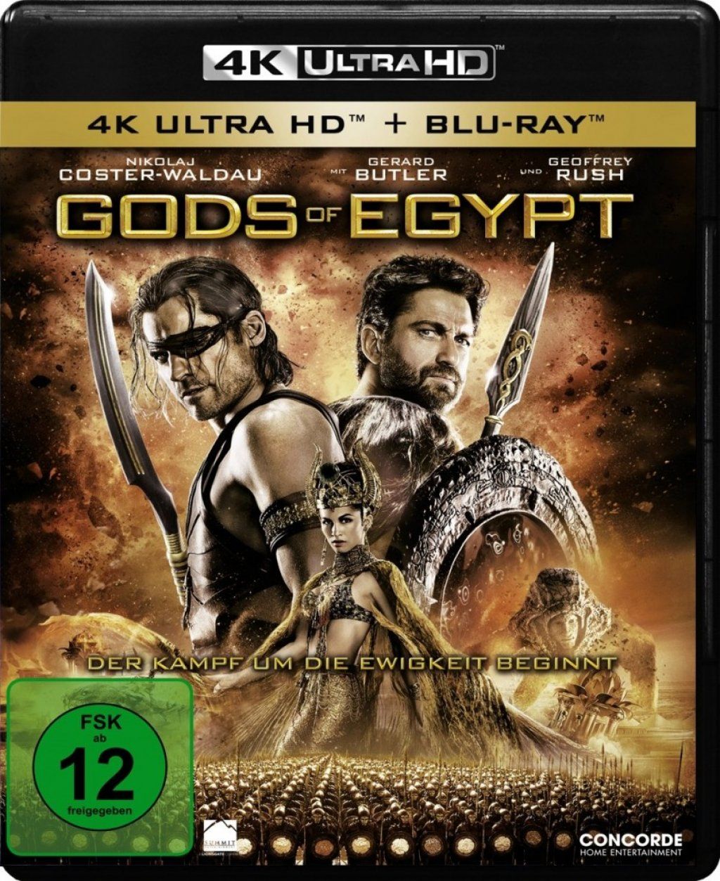 Gods of Egypt (2 Discs) (UHD BLURAY + BLURAY)
