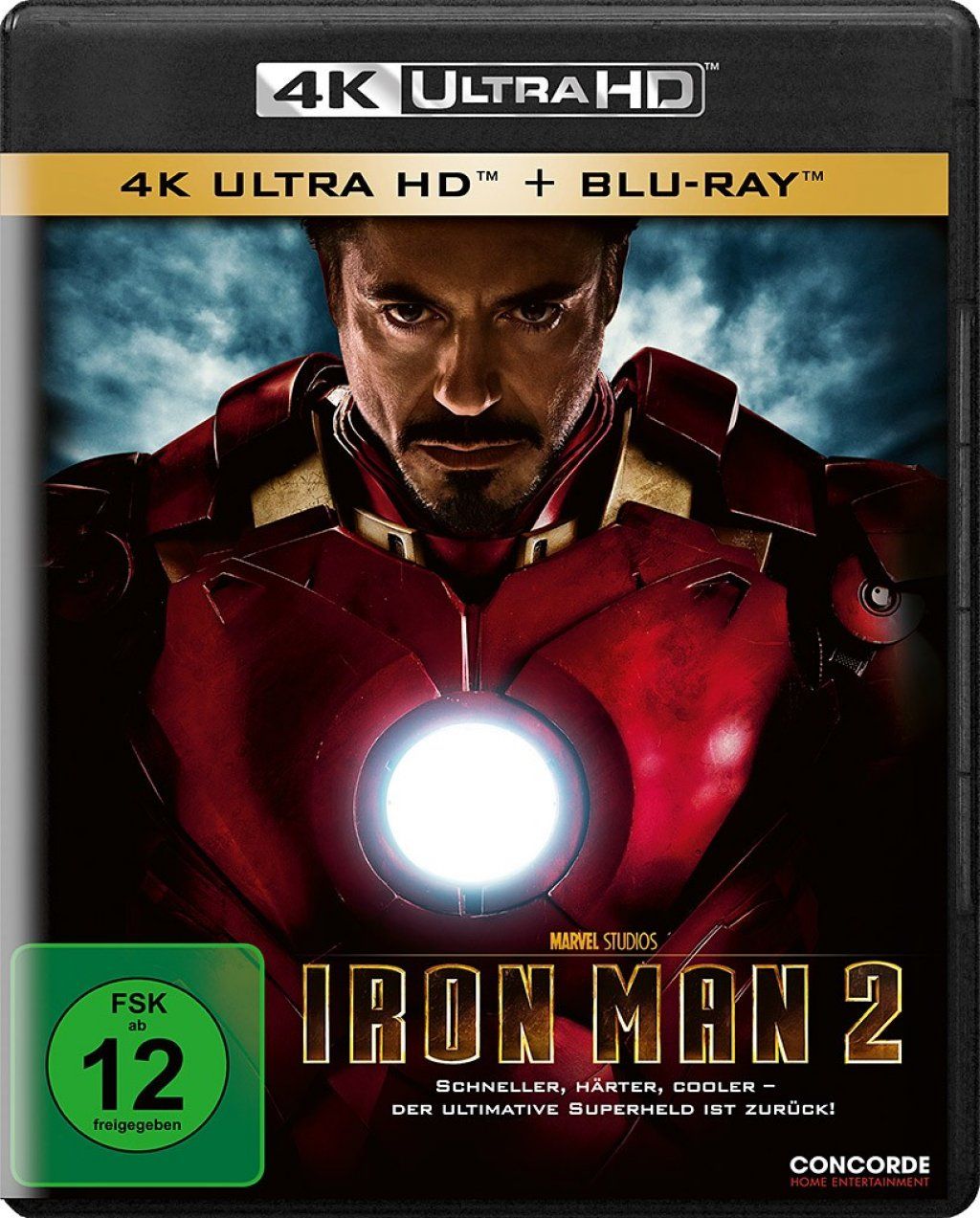 Iron Man 2 (2 Discs) (UHD BLURAY + BLURAY)