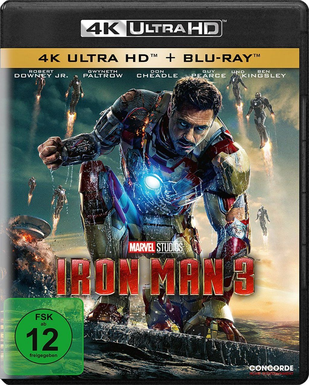 Iron Man 3 (2 Discs) (UHD BLURAY + BLURAY)