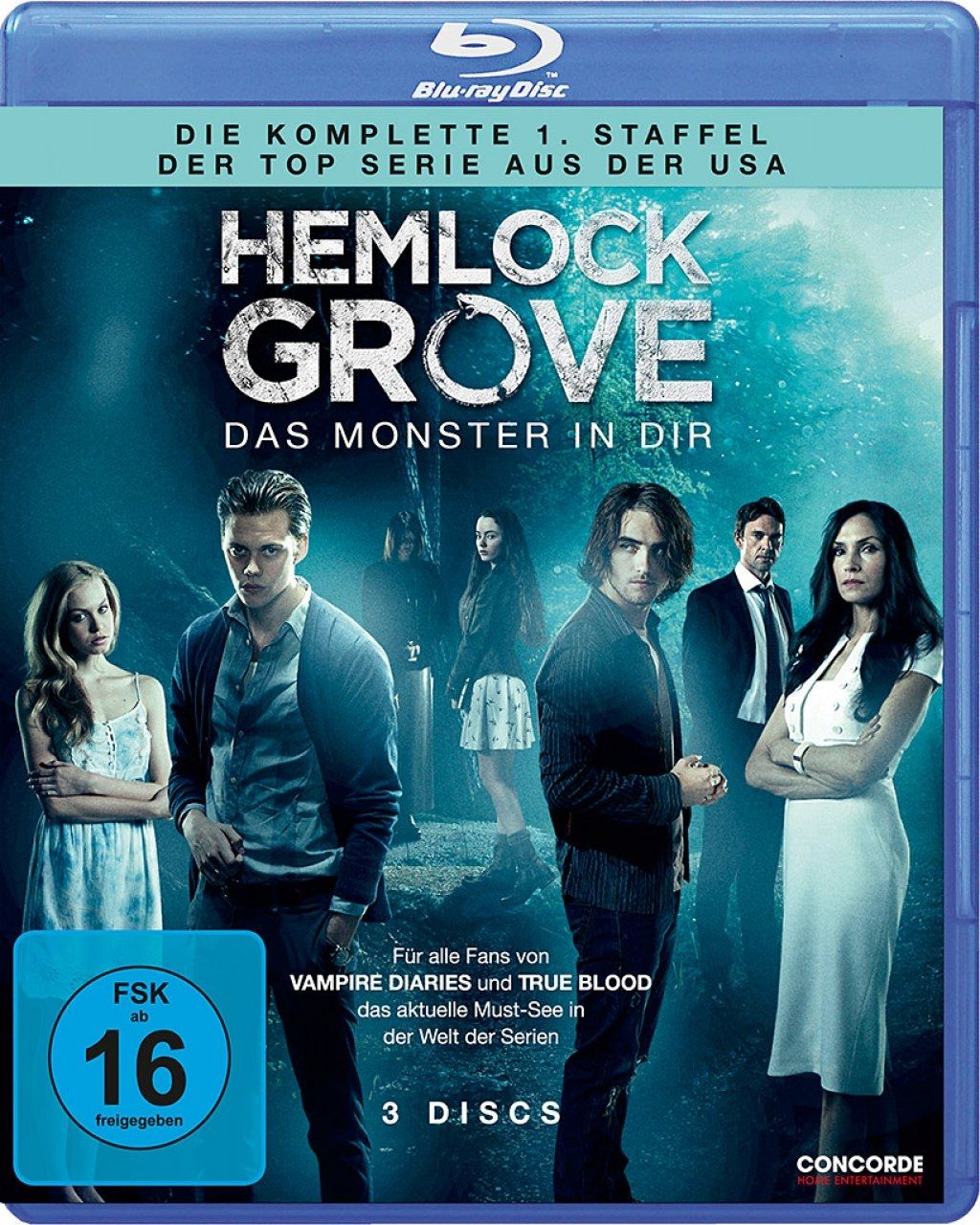 Hemlock Grove - Die komplette 1. Staffel (3 Discs) (BLURAY)