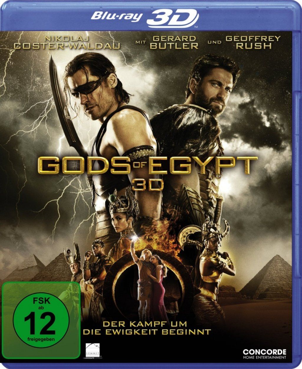 Gods of Egypt 3D (BLURAY 3D)