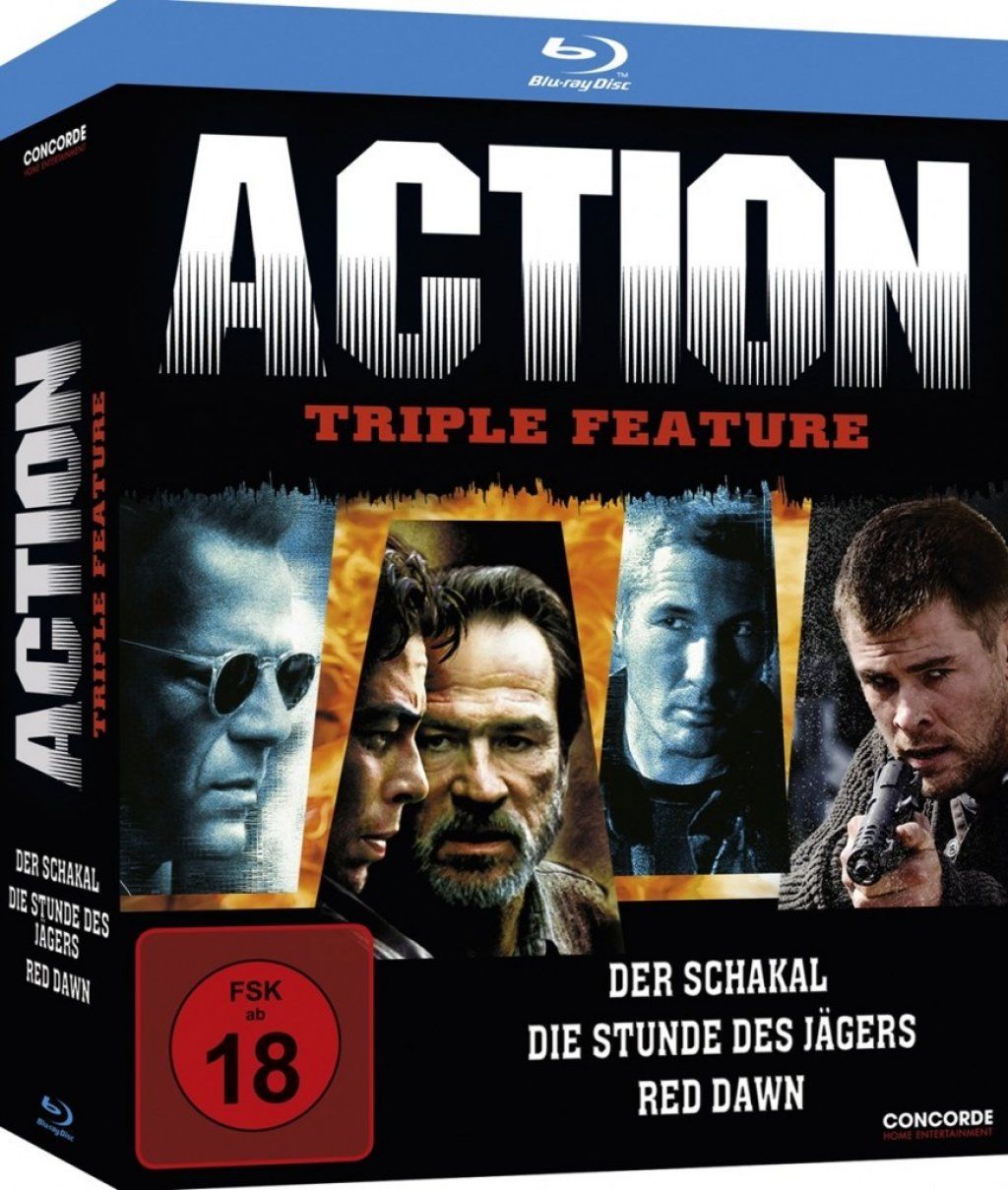 Action Triple Feature (3 Discs) (BLURAY)