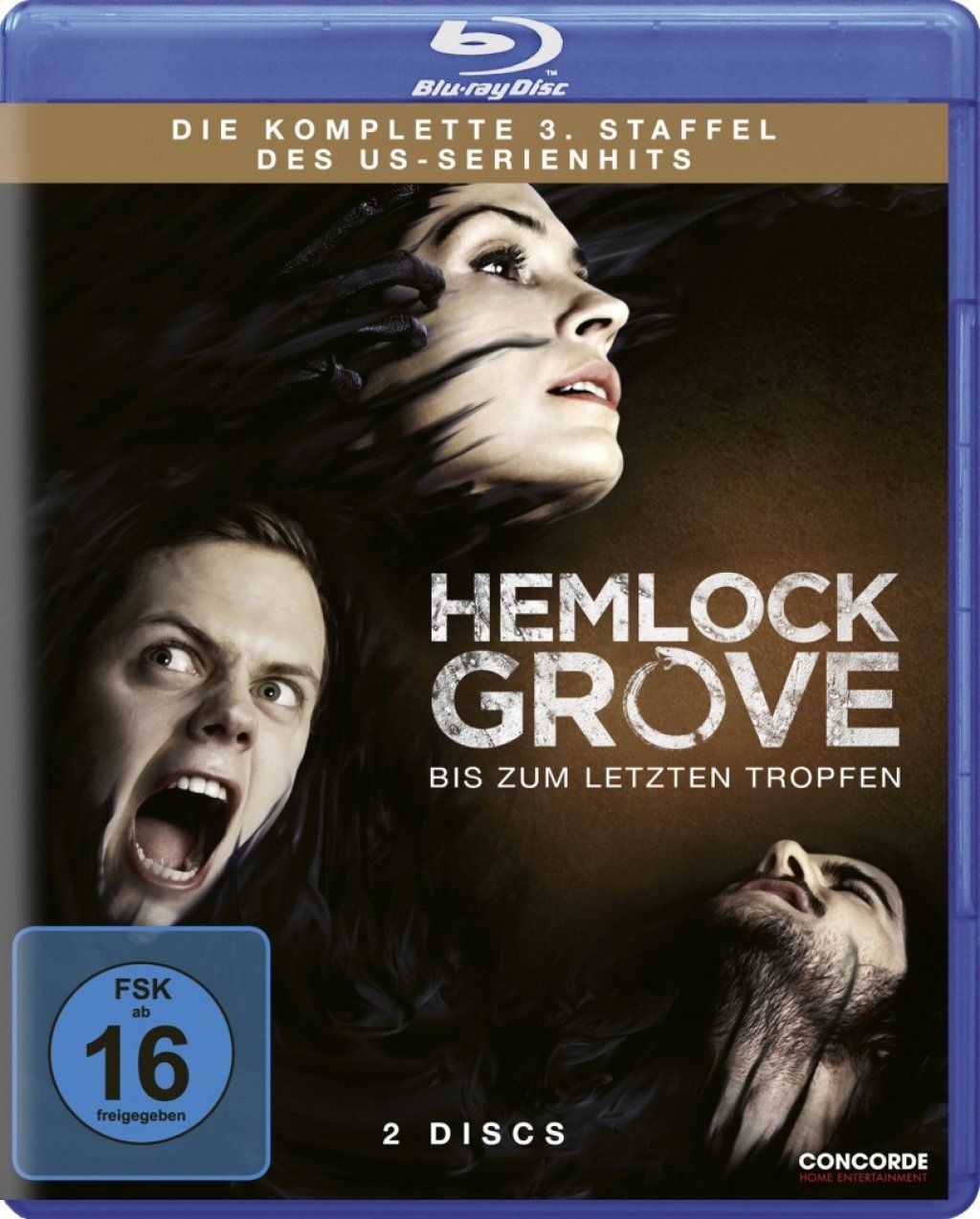 Hemlock Grove - Die komplette 3. Staffel (2 Discs) (BLURAY)