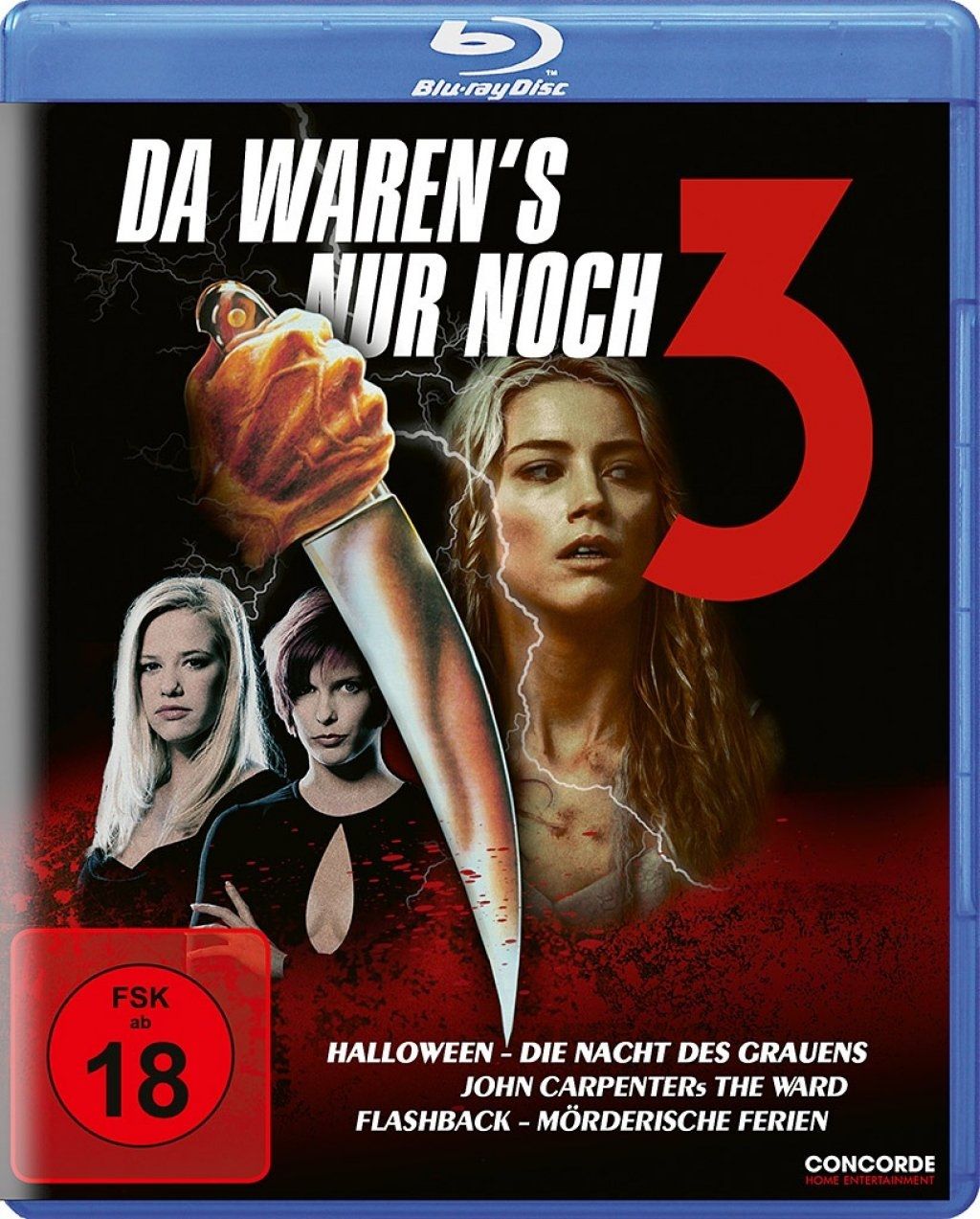 Halloween / The Ward / Flashback - Mörderische Ferien (Da waren's nur noch 3) (3 Discs) (BLURAY)
