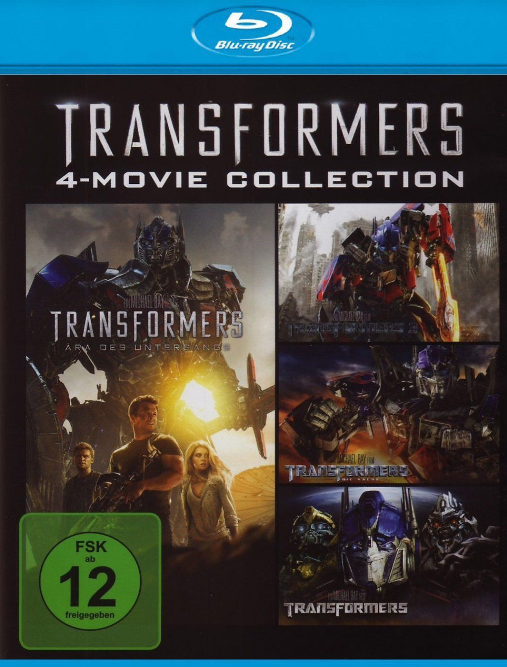 Transformers 1-4 Collection (4 Discs) (BLURAY)