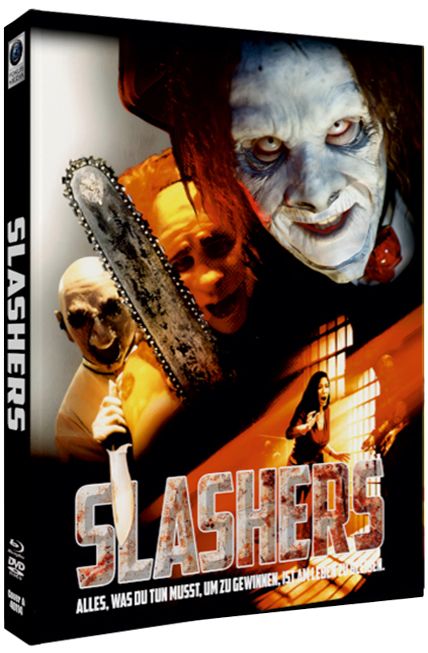 Slashers - Cover A - Mediabook (Blu-Ray+DVD) - Limited 222 Edition