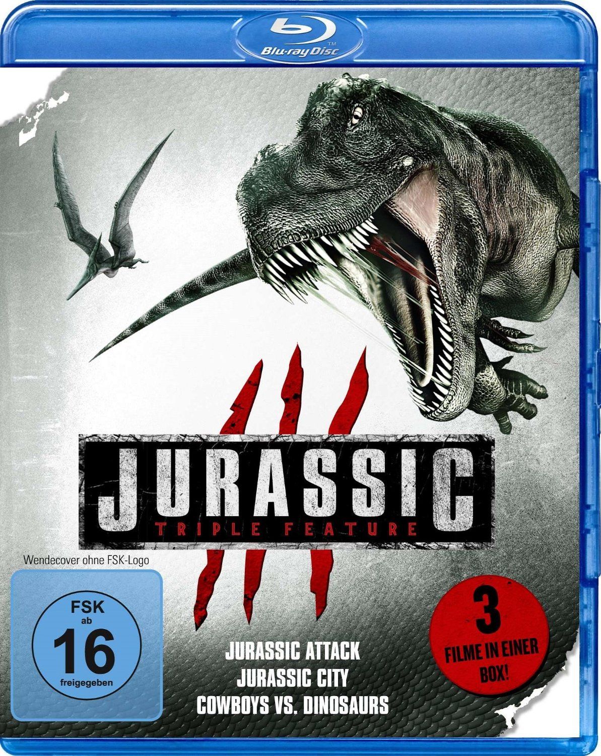 Jurassic Triple Feature (3 Discs) (BLURAY)