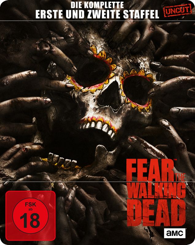 Fear the Walking Dead - Season 1 + 2 (Lim. Uncut Steelbook) (6 Discs) (BLURAY)
