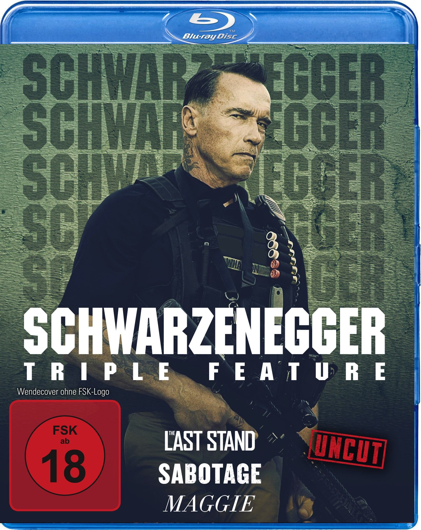 Last Stand, The / Sabotage / Maggie (Schwarzenegger Triple Feature) (3 Discs) (BLURAY)