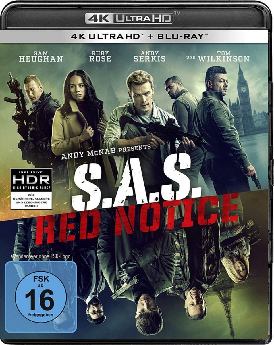 SAS - Red Notice (2 Discs) (UHD BLURAY + BLURAY)