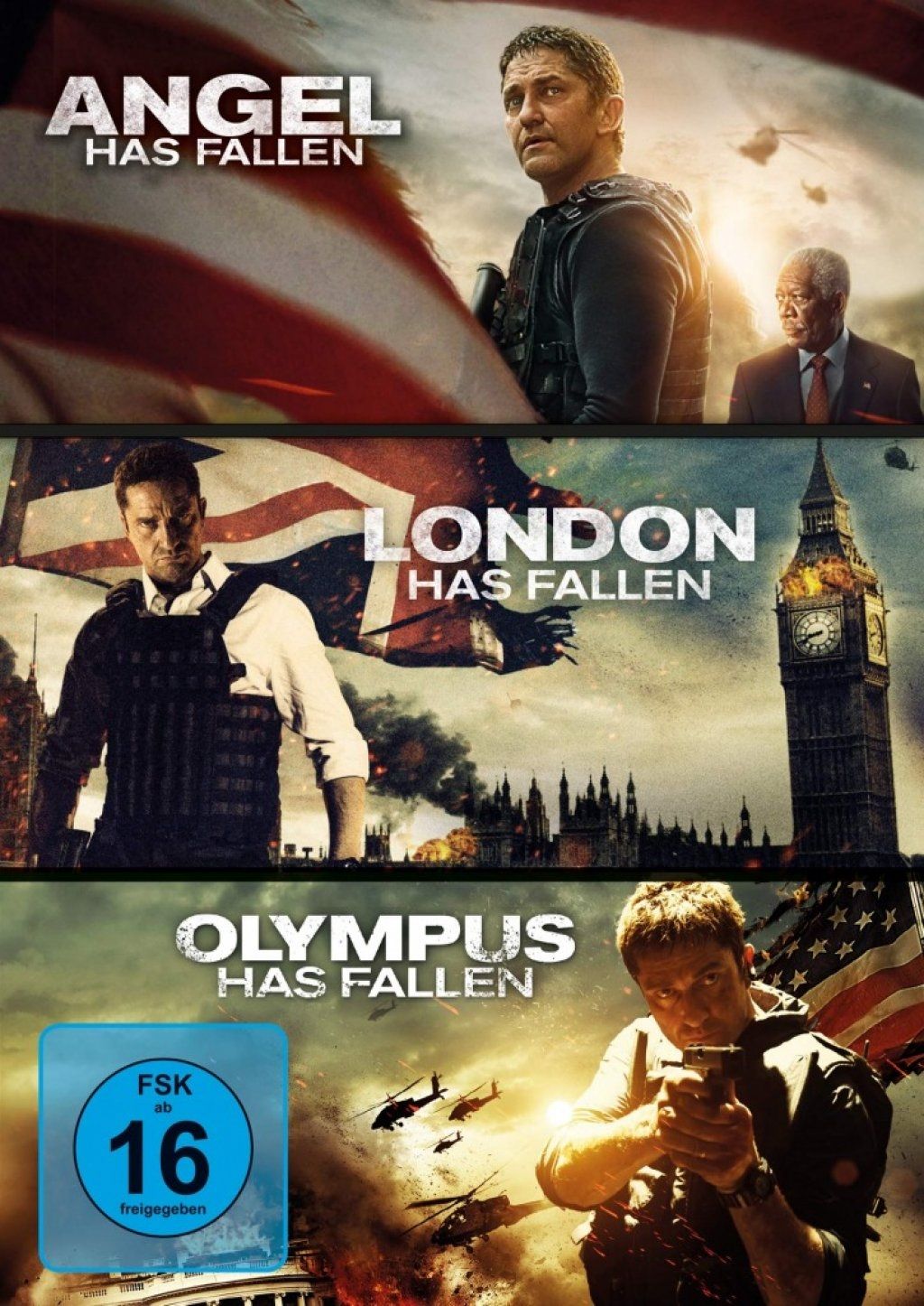 Olympus Has Fallen / London Has Fallen / Angel Has Fallen (Triple Feature) (3 Discs)