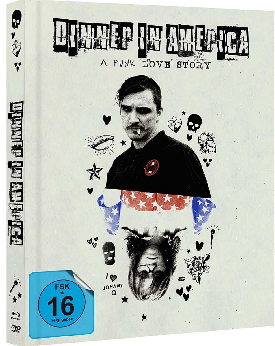 Dinner in America - A Punk Love Story (Lim. Uncut Mediabook) (DVD + BLURAY)
