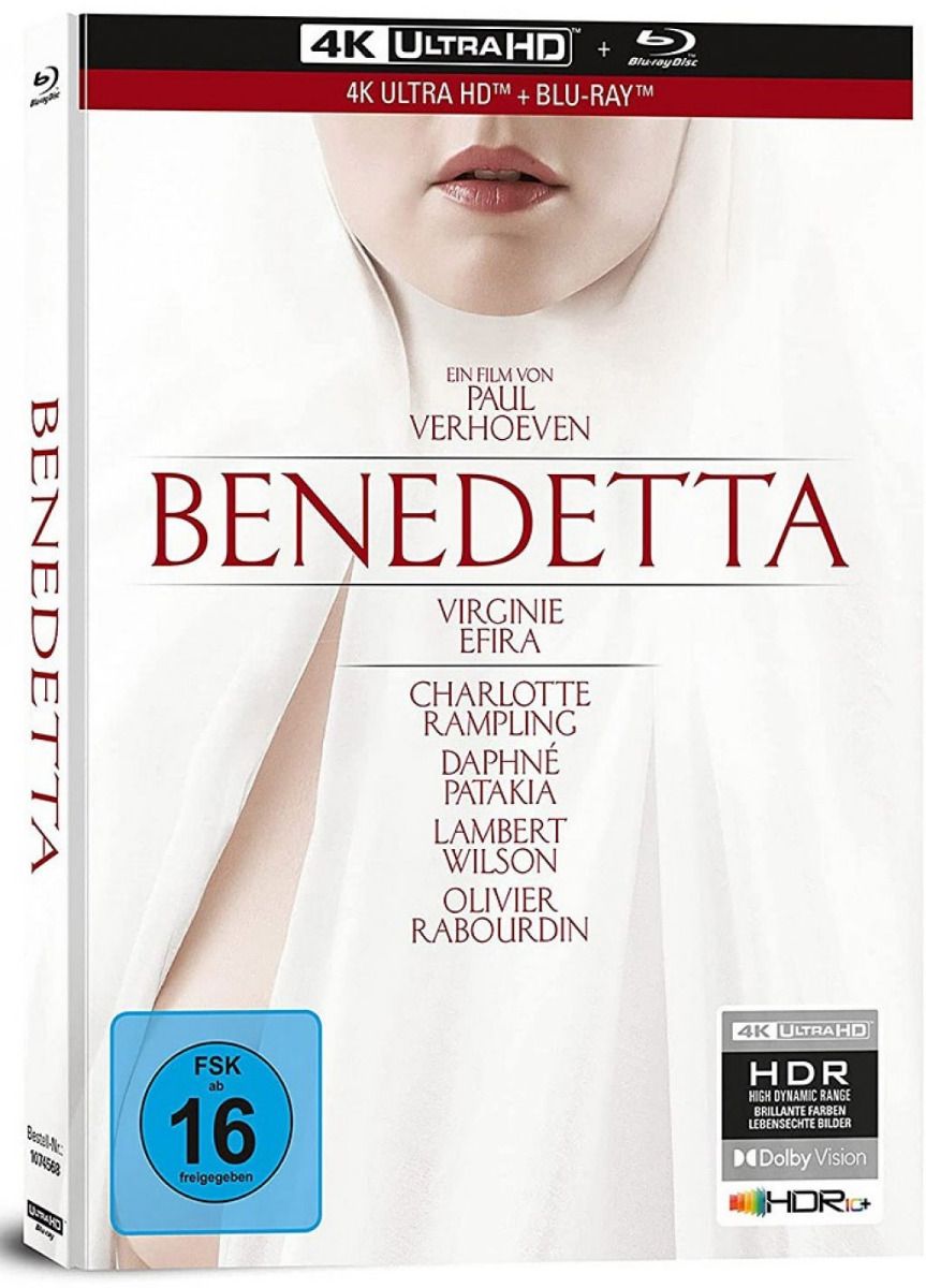 Benedetta (Lim. Uncut Mediabook - Cover A) (UHD BLURAY + BLURAY)
