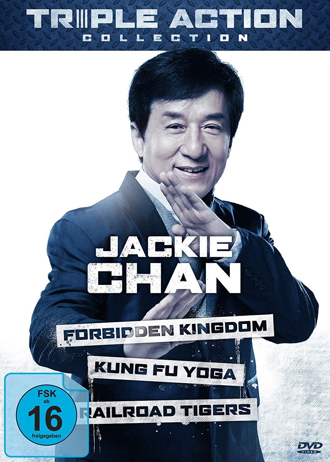 Forbidden Kingdom / Kung Fu Yoga / Railroad Tigers (Jackie Chan Triple Action Collection) (3 Discs)