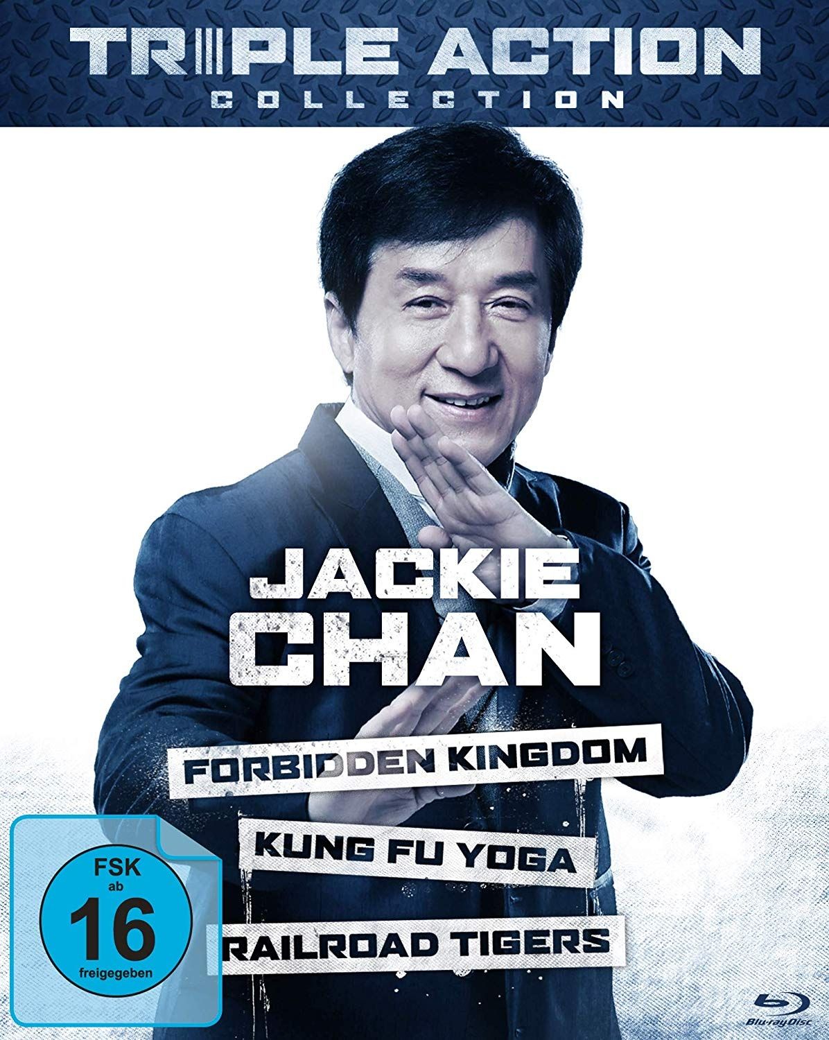 Forbidden Kingdom / Kung Fu Yoga / Railroad Tigers (Jackie Chan Triple Action Collection) (3 Discs) (BLURAY)