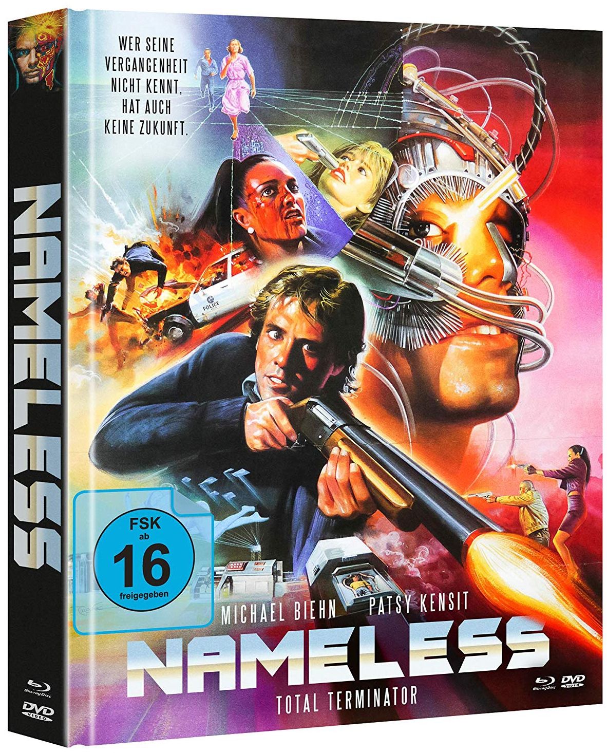Nameless - Total Terminator (Lim. Uncut Mediabook - Cover B) (DVD + BLURAY)