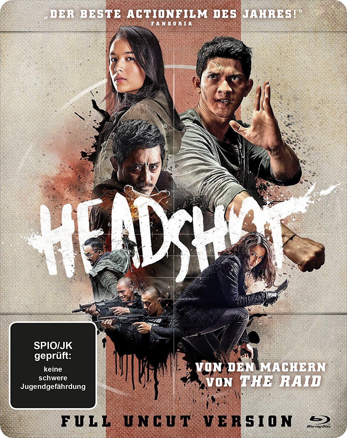 Headshot (2016) (Lim. Steelbook) (BLURAY)