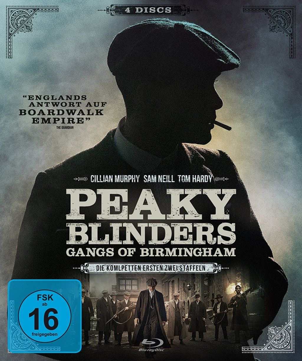 Peaky Blinders - Gangs of Birmingham - Staffel 1 + 2 (4 Discs) (BLURAY)