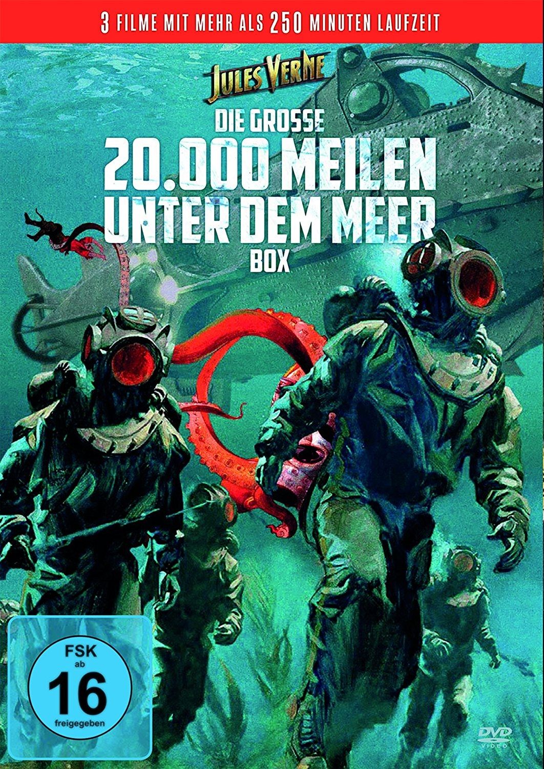 20.000 Meilen unter dem Meer (2007) / 20.000 Meilen unter dem Meer (1916) / Die Reise zum prähistorischen Planeten (Jules Verne - Die grosse 20.000 Meilen unter dem Meer Box)