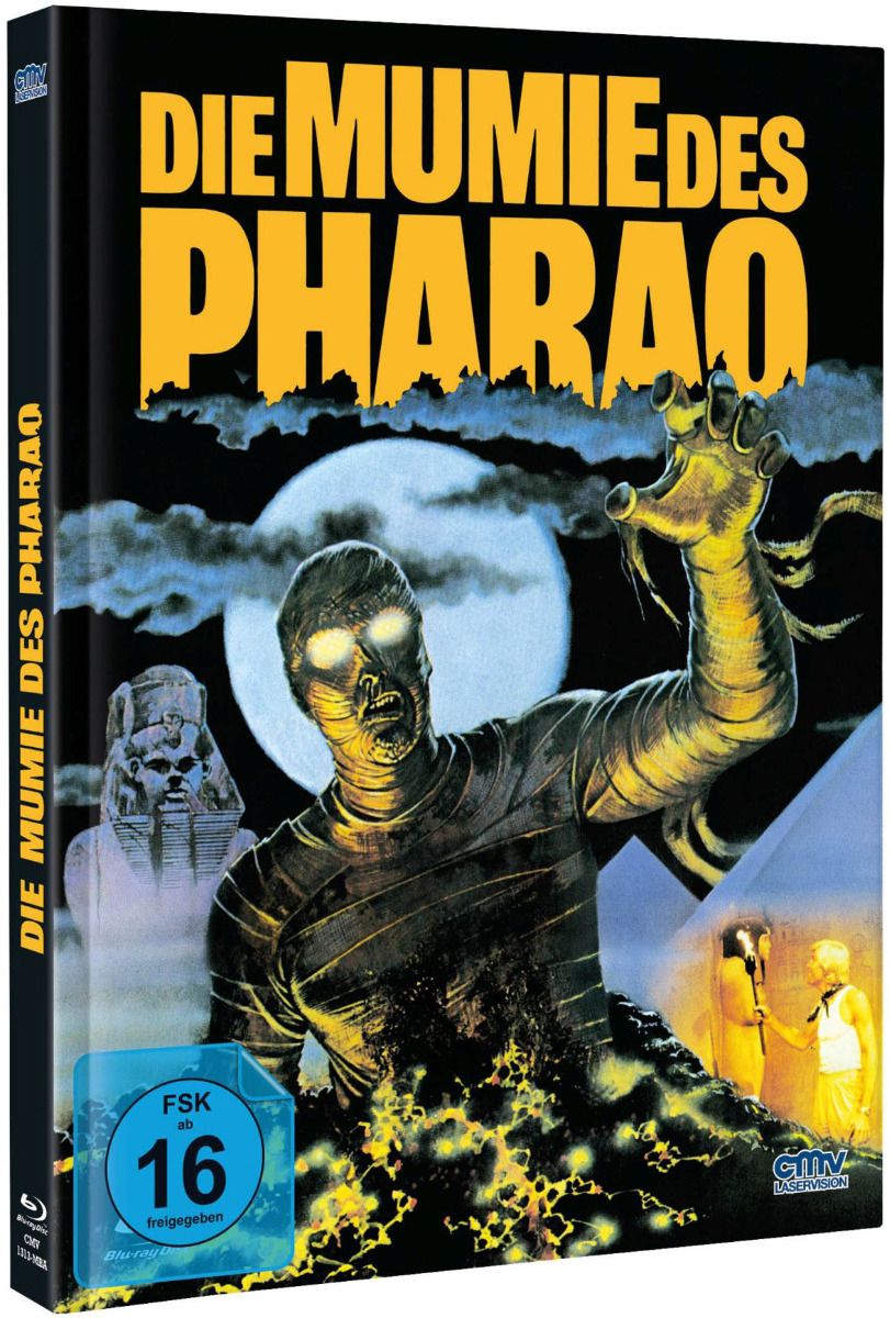 Die Mumie des Pharao - Cover A - Mediabook (FSK) (Blu-Ray+DVD) - Limited Edition