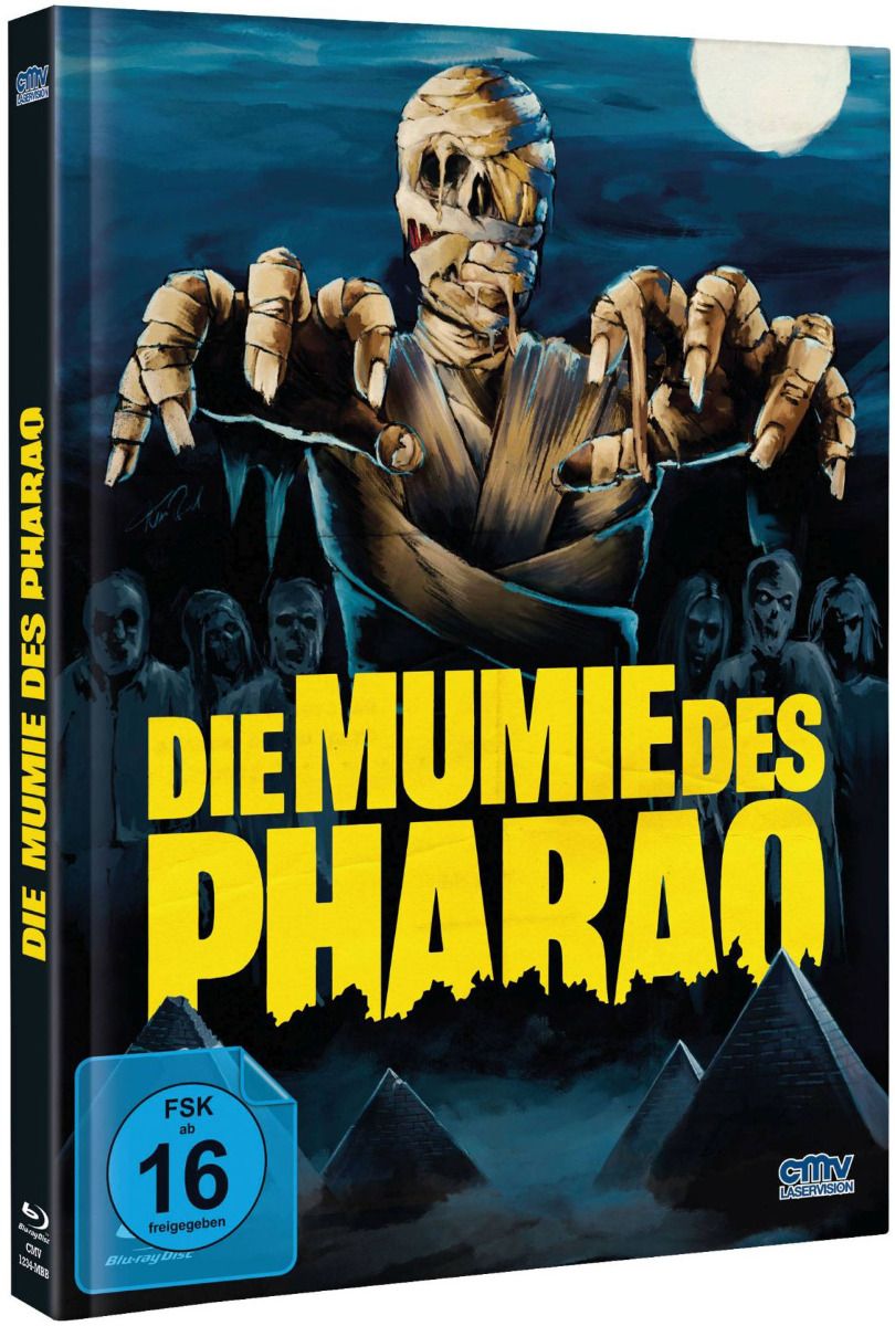 Die Mumie des Pharao - Cover B - Mediabook (FSK) (Blu-Ray+DVD) - Limited Edition