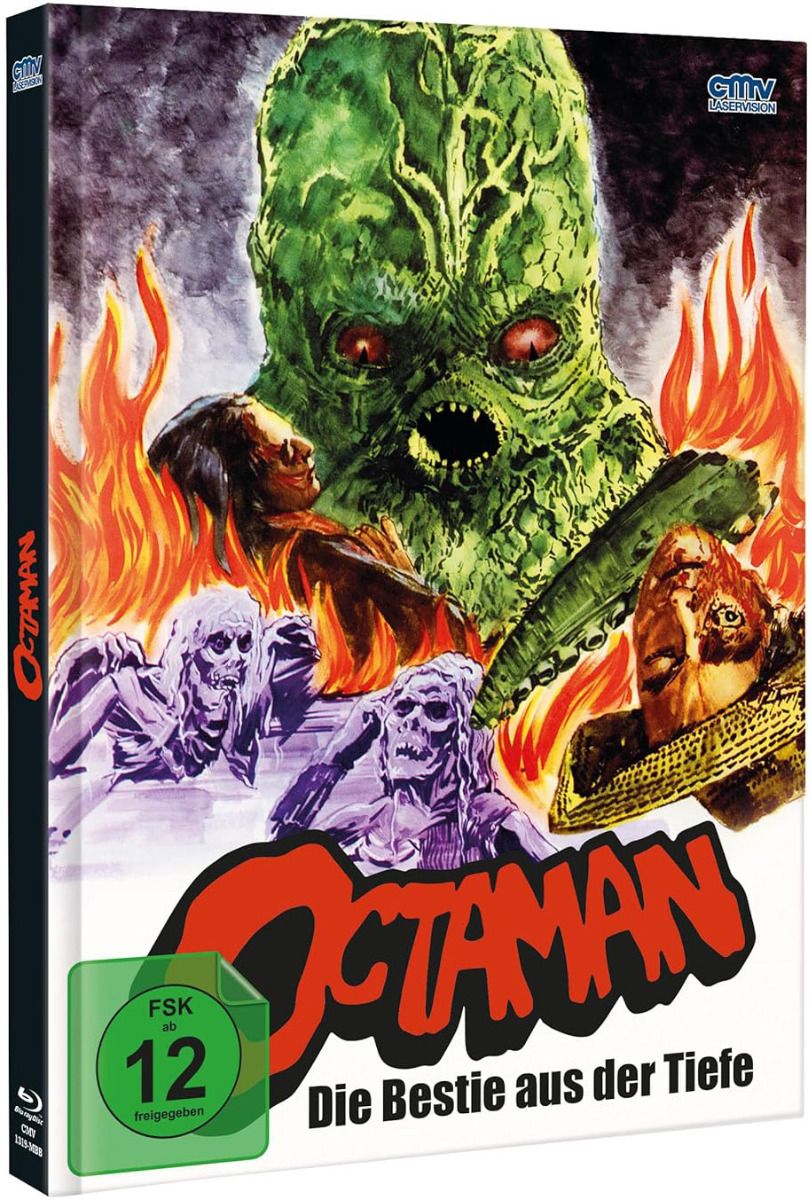 Octaman - Die Bestie aus der Tiefe - Cover A - Mediabook (Blu-Ray+DVD) - Limited 399 Edition